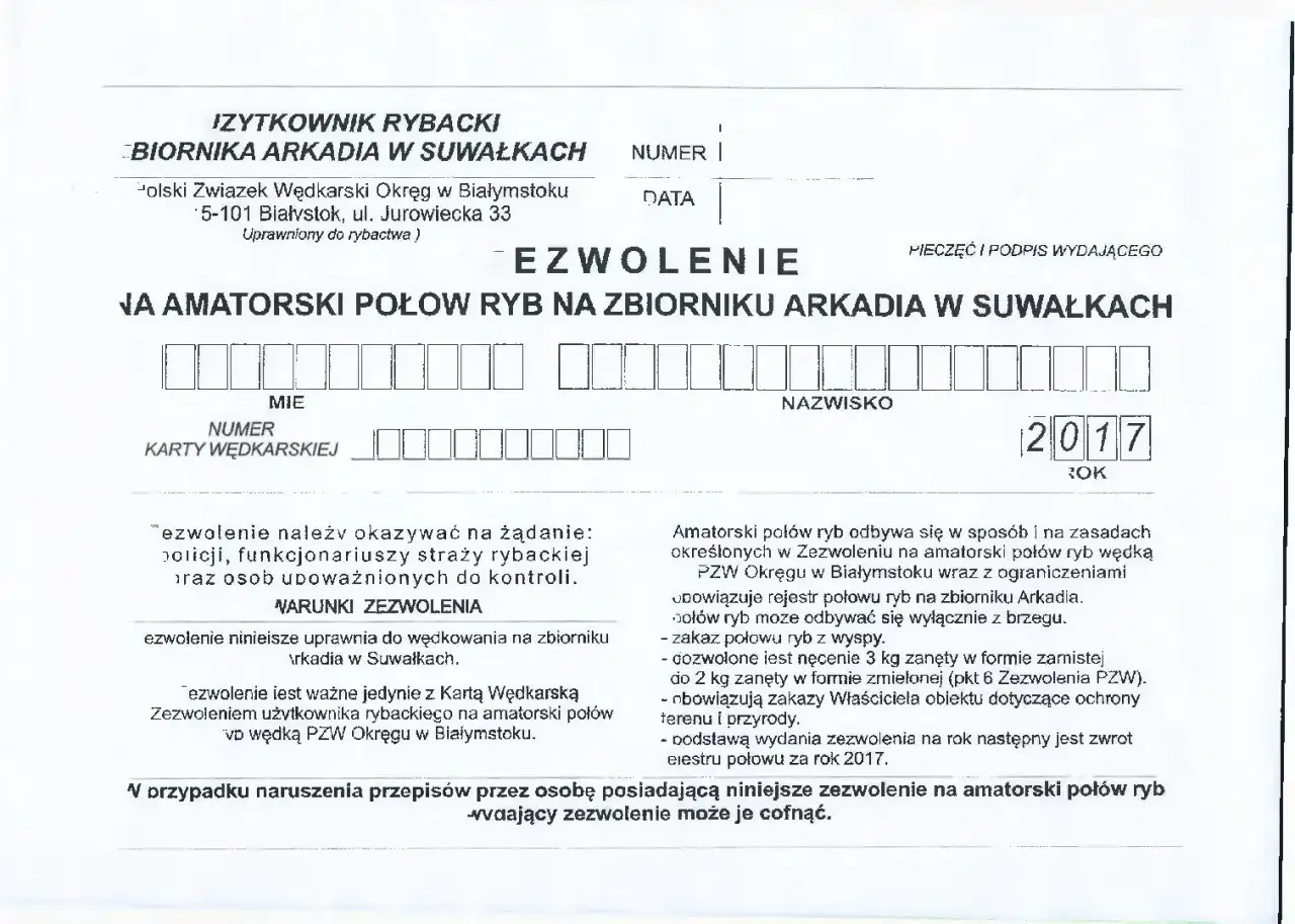 Zezwolenie na połów w jeziorze Urszulewskim – jak uniknąć problemów?