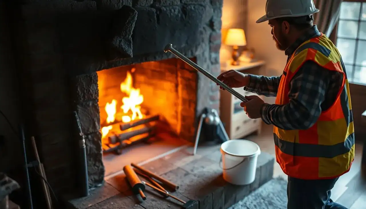 Jak ugasić sadze w kominie - kluczowe kroki dla bezpieczeństwa