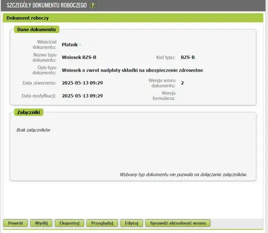 Jak odzyskać nadpłaconą składkę zdrowotną? Wniosek RZS-P krok po kroku