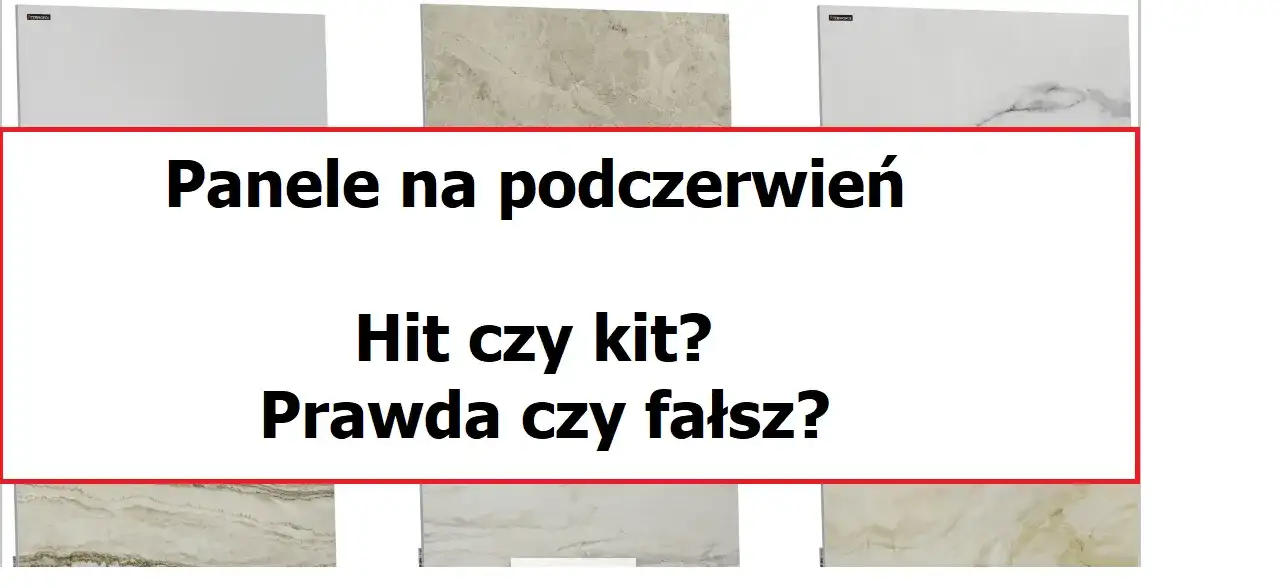 Ranking 12 najlepszych paneli grzewczych na podczerwień
