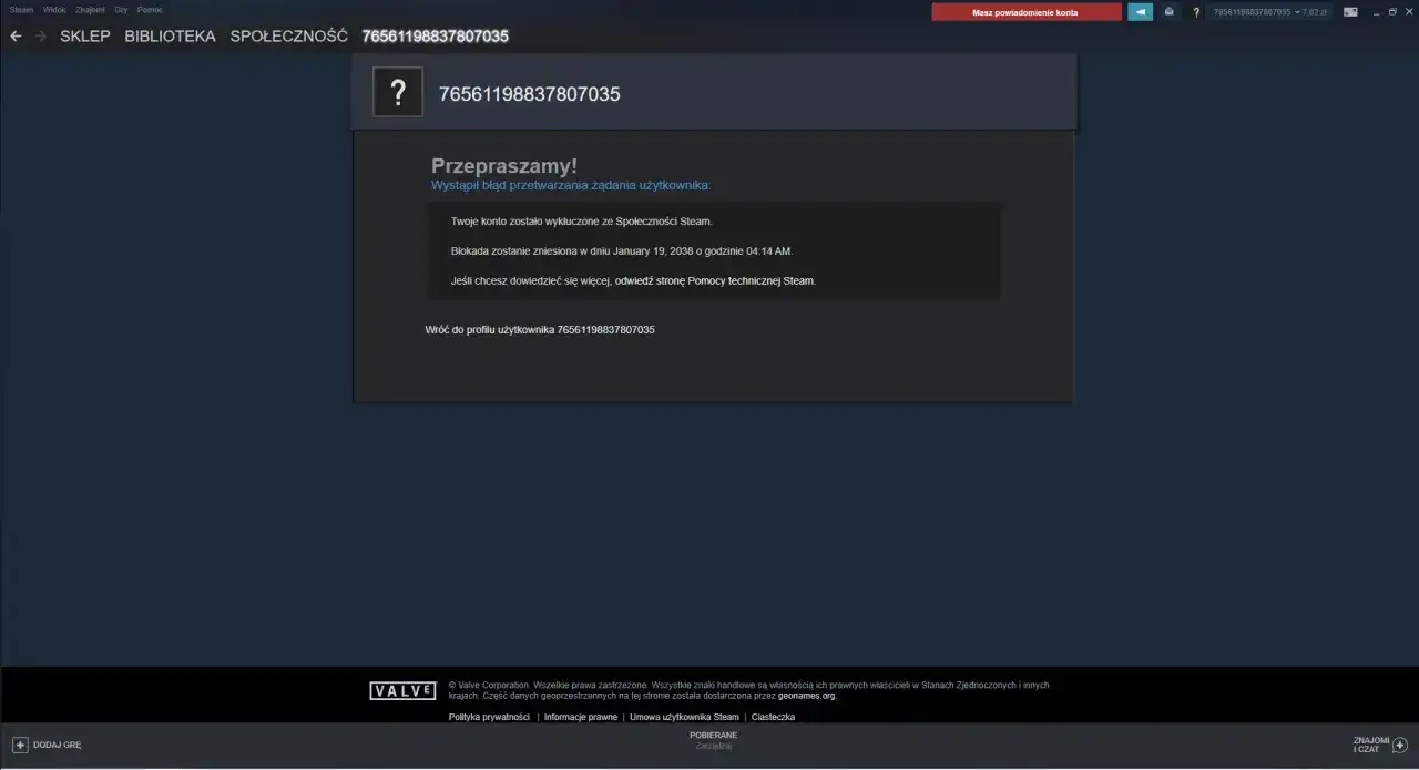 Blokada Rynku Steam: 7 czy 15 dni? Poznaj przyczyny i unikaj!