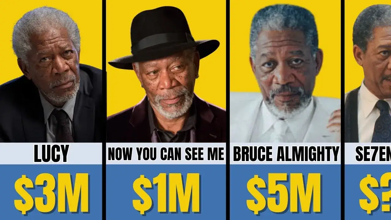 Oszałamiające zarobki i majątek Morgana Freemana - fakty i liczby