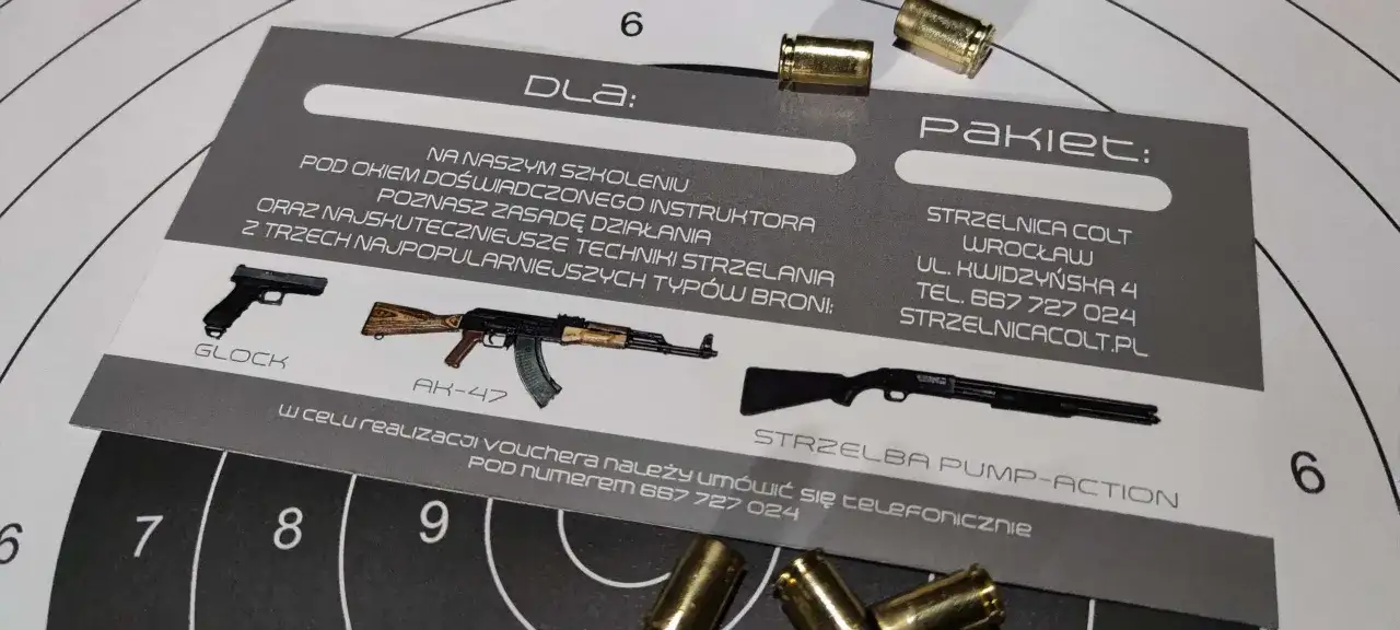Strzelnica Colt Wrocław: Pakiety, ceny, rezerwacja Poczuj adrenalinę!