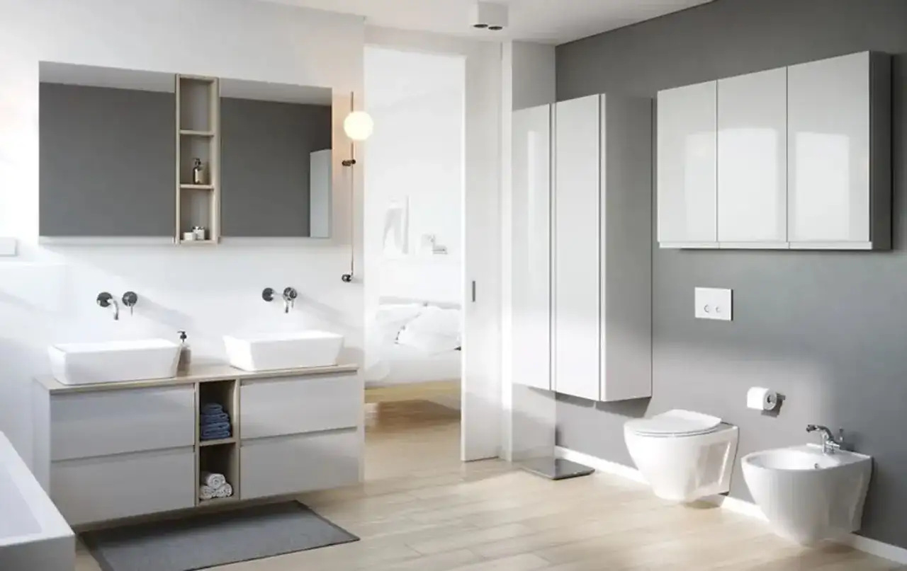 Szafka łazienkowa: Montaż na idealnej wysokości uniknij błędów!