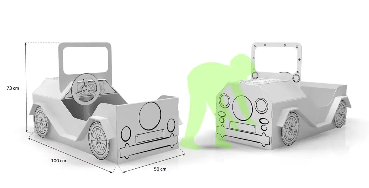 Samochód z kartonu DIY: Zbuduj auto marzeń z dzieckiem!
