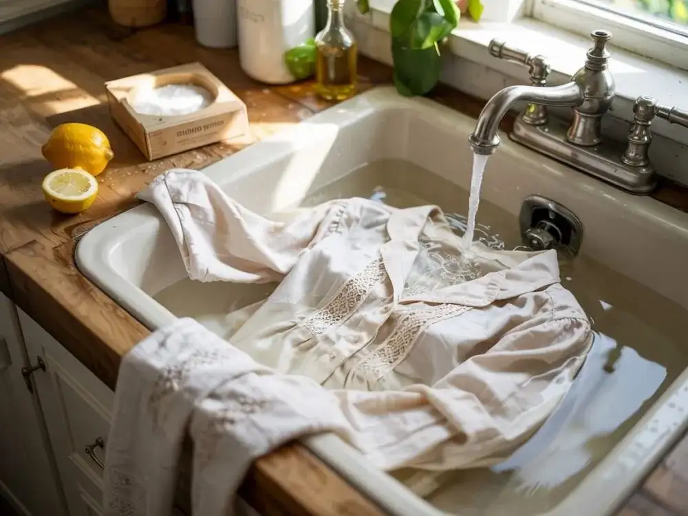 Skuteczne sposoby na wywabienie żółtych plam po wybielaczu