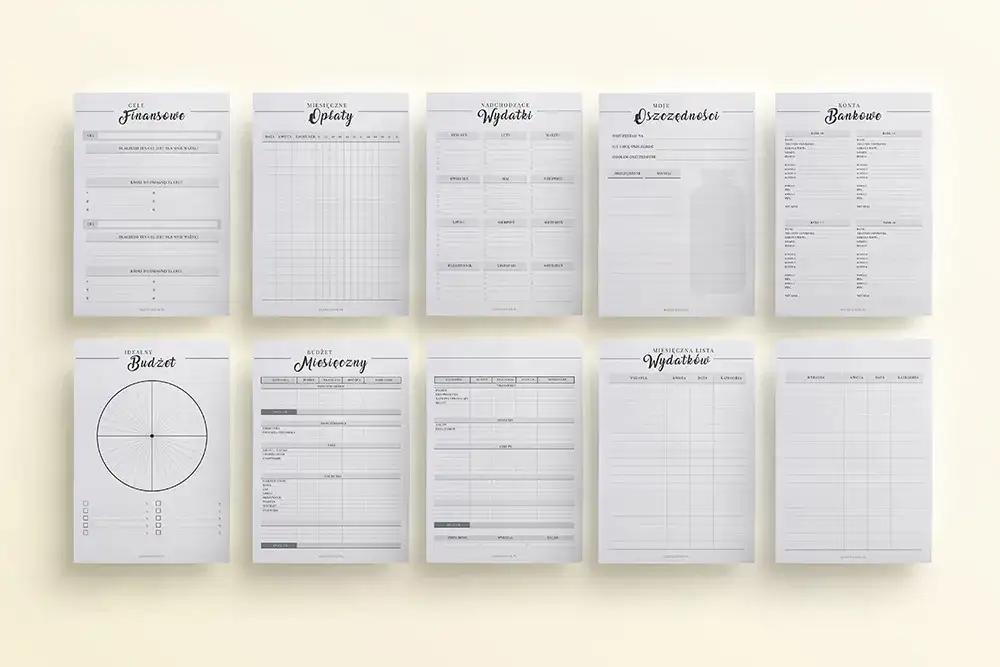 Stwórz swój własny planer wydatków PDF i planuj finanse skuteczniej