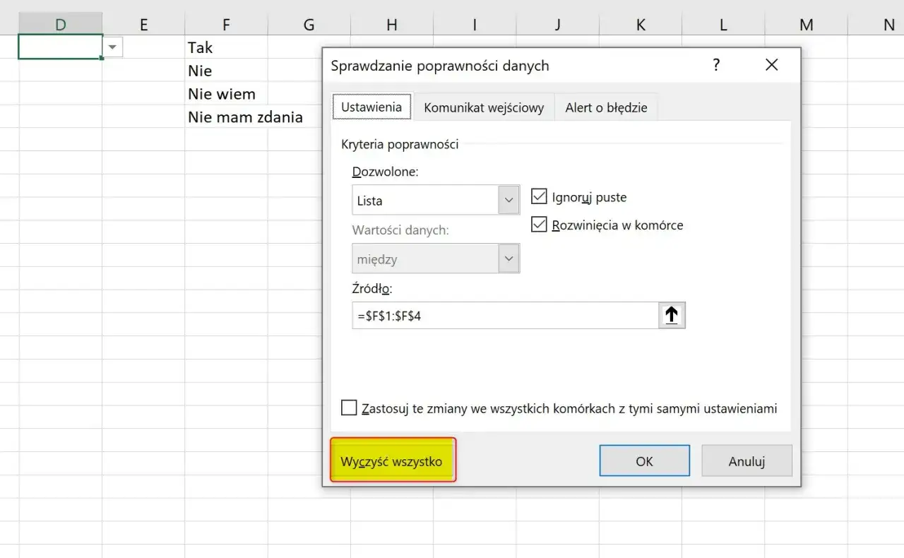 Jak utworzyć listę rozwijaną w Excelu – proste kroki bez błędów