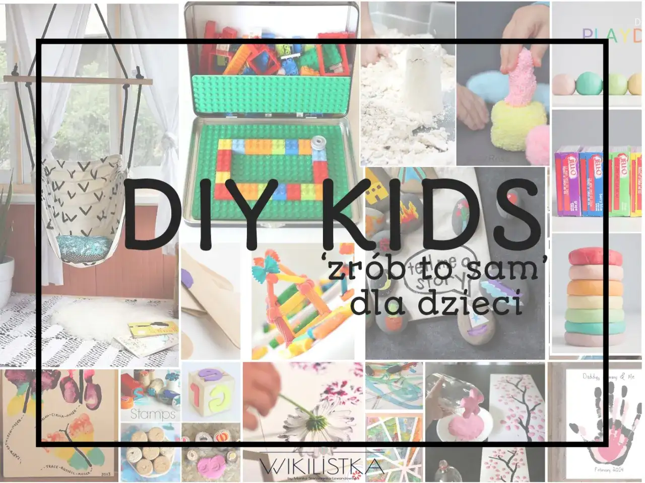 Kreatywne pomysły na zabawy i projekty DIY dla dzieci, w tym jak zrobić aureolę z masy plastycznej.