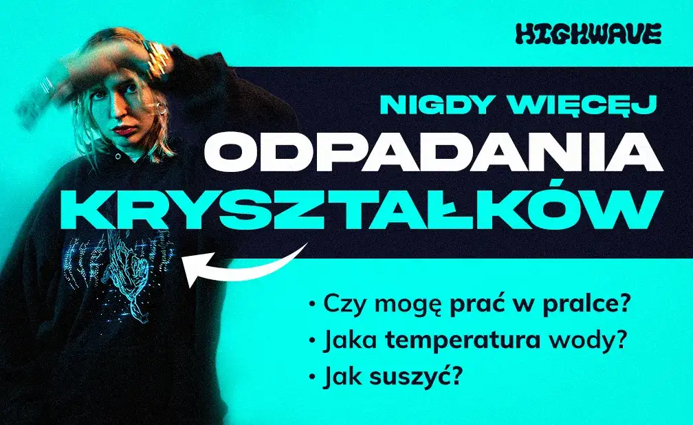 Jak wyprać bluzę z kryształkami? Ozdoby zostaną na miejscu!