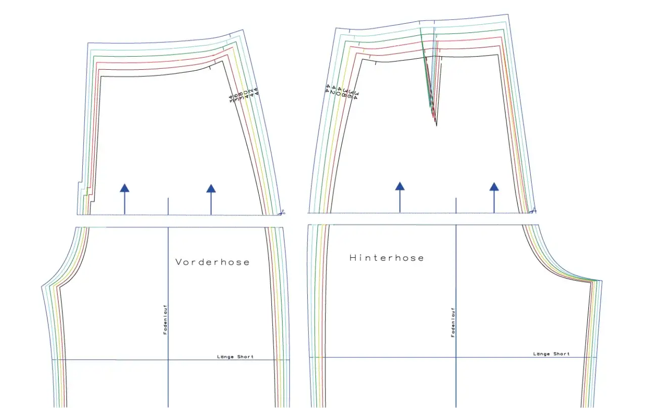 Kurzgrößen Hosen Damen: Nie wieder zu lange Hosen! Tabelle