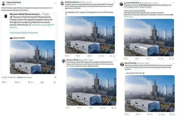 Jak oglądać kamerę z muzeum sztuki nowoczesnej i śledzić postęp budowy