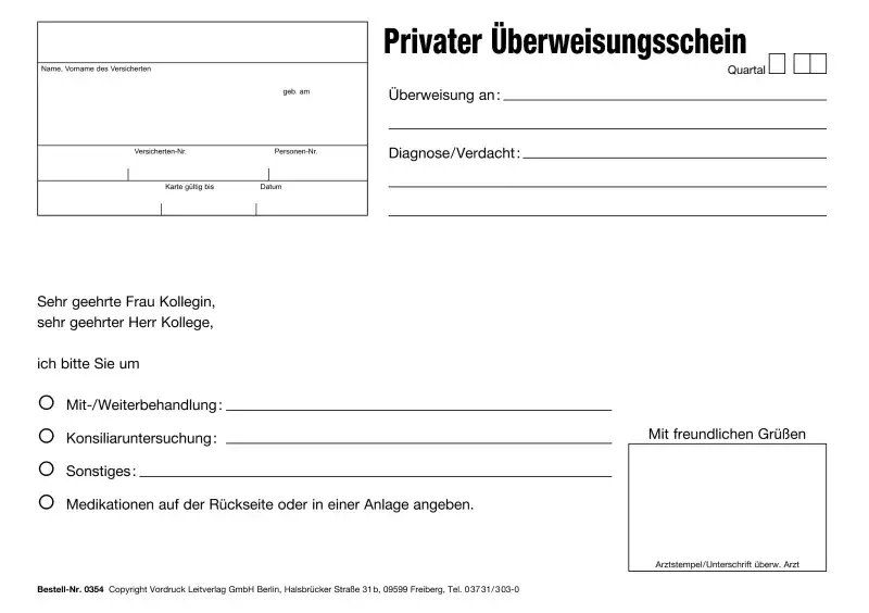 Alles über den Privatrezept Vordruck: Formate, Nutzung und Anpassung