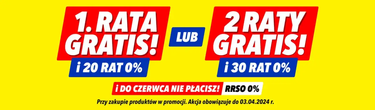 Media Expert: Do kiedy promocja? Kalendarz okazji i raty 0%!