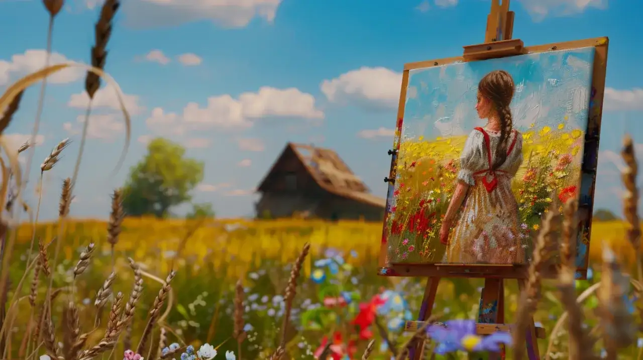 Motyw wiejskiej dziewczyny w sztuce: Symbolika i znane obrazy