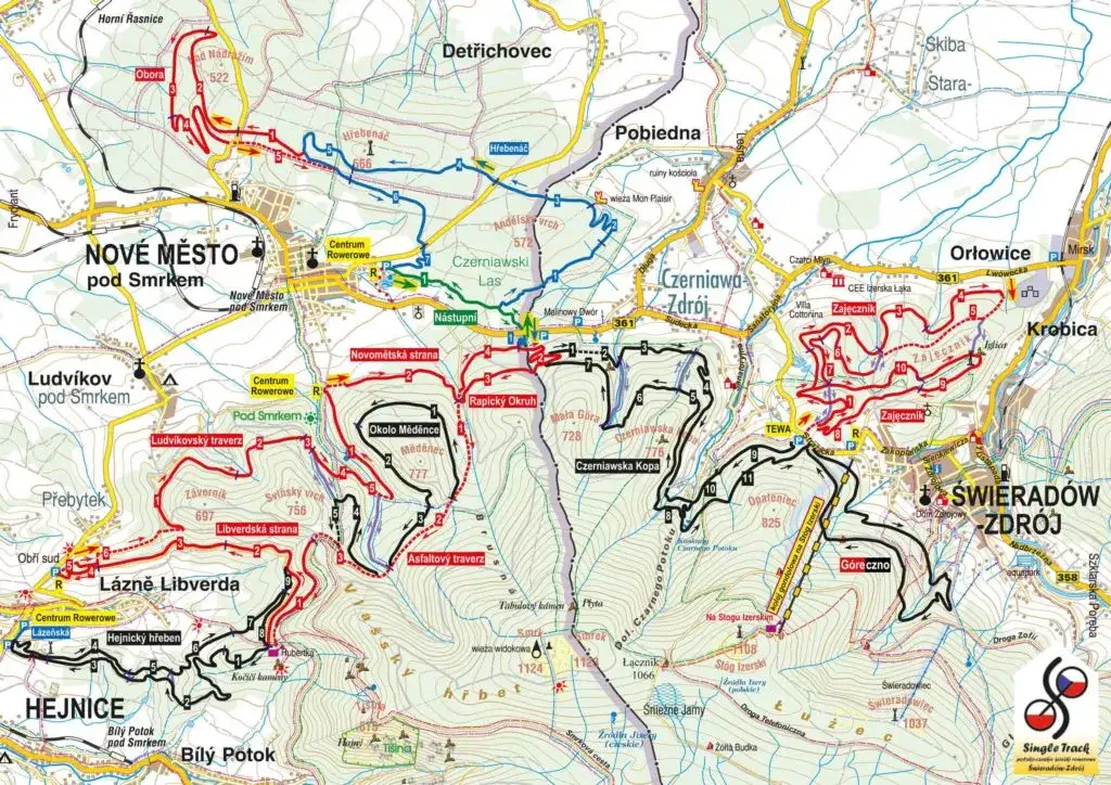 Najlepsze trasy rowerowe w Świeradowie Zdroju – trudności i atrakcje