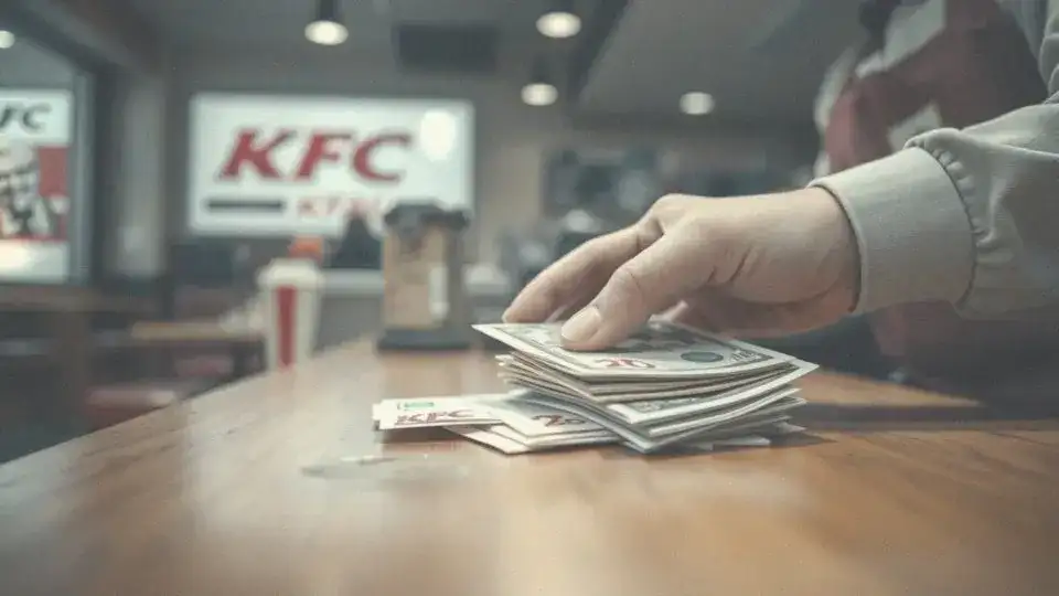 Zarobki w KFC: Od 30 zł/h na start! Stawki, benefity, awans