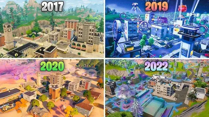 Tilted Towers w Fortnite: Historia i obecność w każdym rozdziale gry