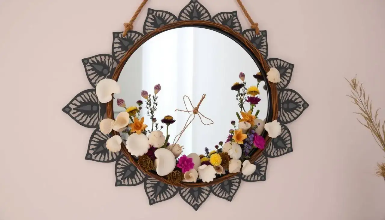 Jak ozdobić lustro bez ramy - 10 kreatywnych pomysłów na dekorację