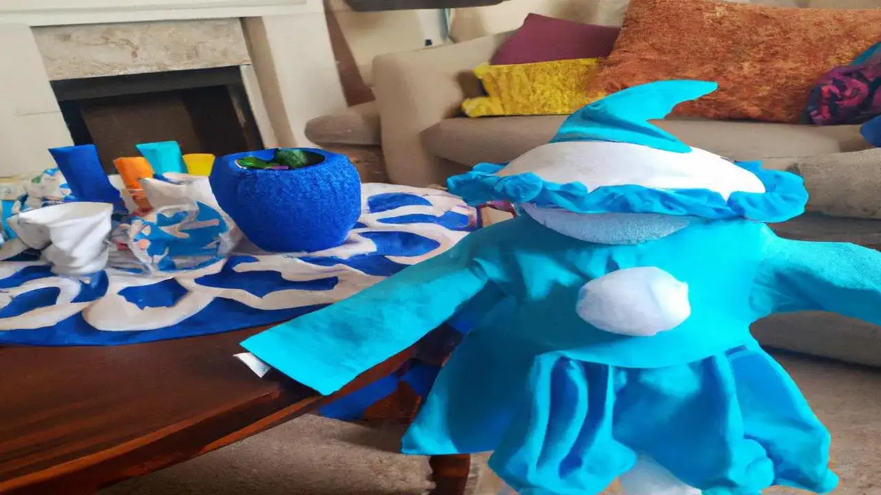 Jak zrobić strój Smerfa dla dziecka? Szybko i bez szycia!