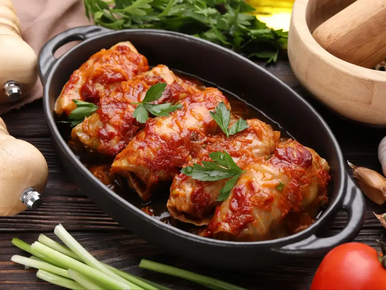 Jak zrobić gołąbki z ryżem w sosie pomidorowym – prosty przepis na obiad