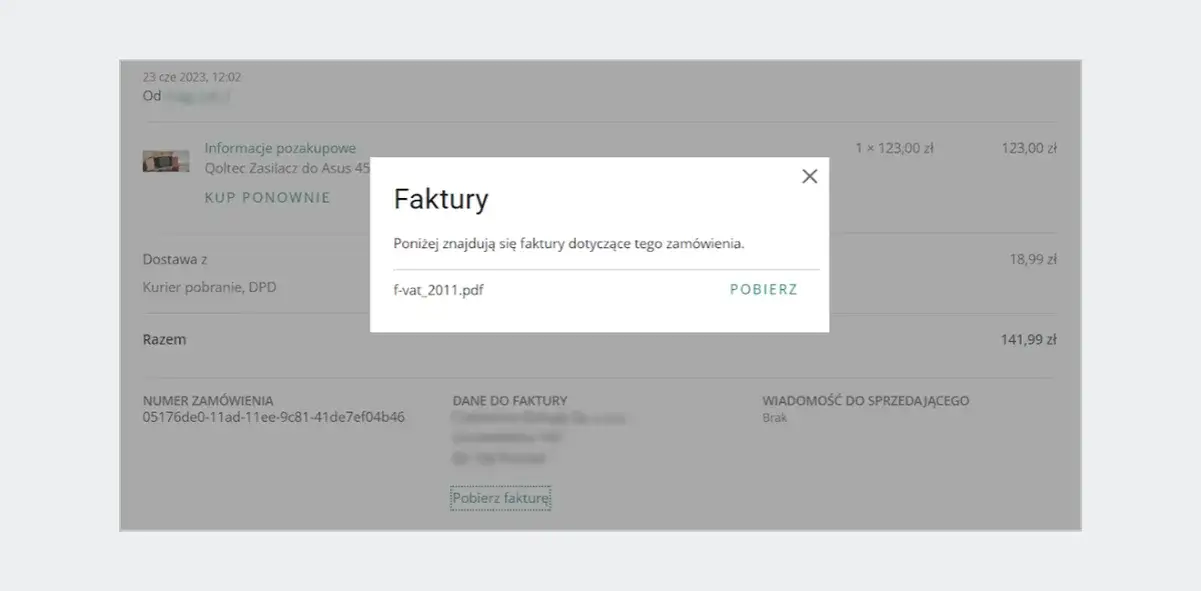 Jak pobrać fakturę z Allegro? Wszystkie ścieżki (firma i prywatnie)