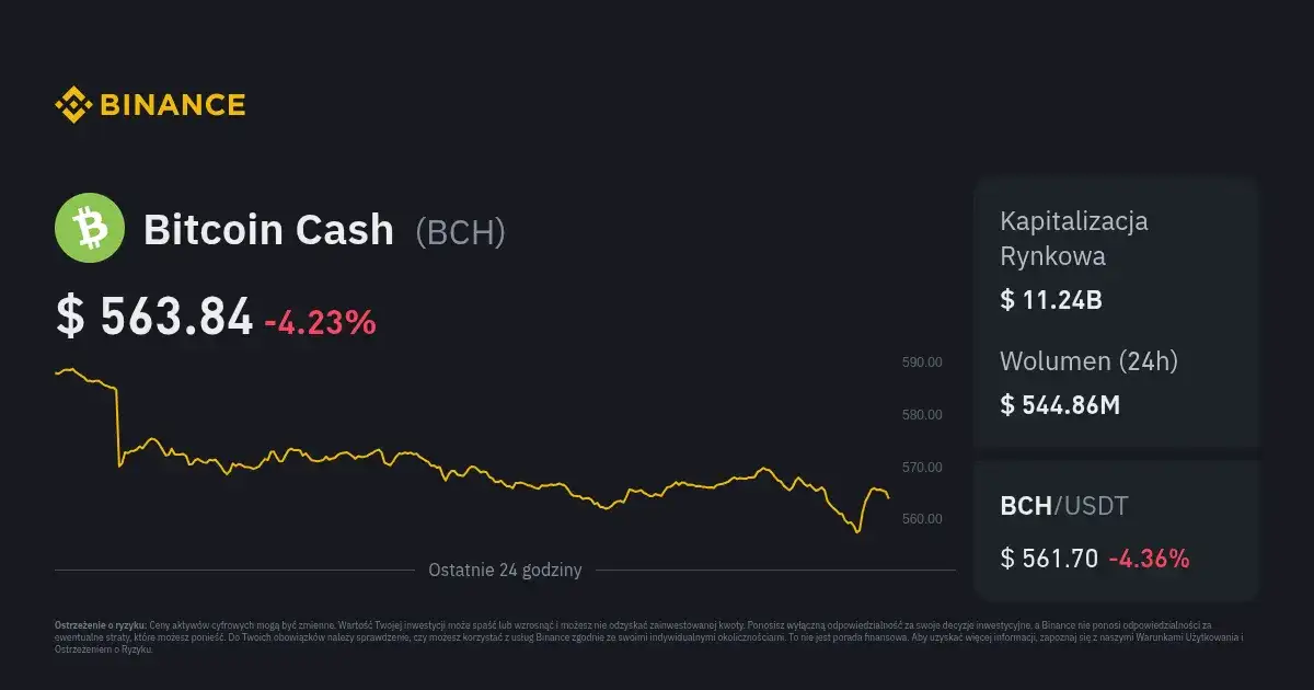 Kurs Bitcoin Cash na BitBay: Jak zmienia się cena Bitcoin Cash?