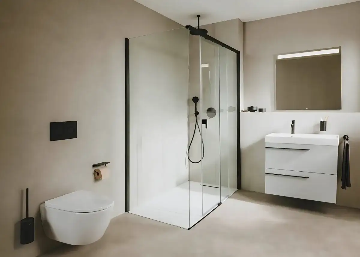 Płyta brodzikowa konglomerat – wybór, który zmieni Twoją łazienkę