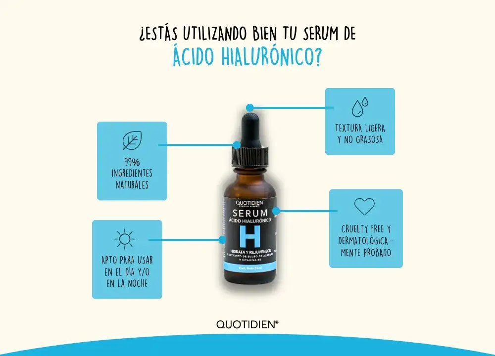 Los secretos del serum de ácido hialurónico para una piel radiante