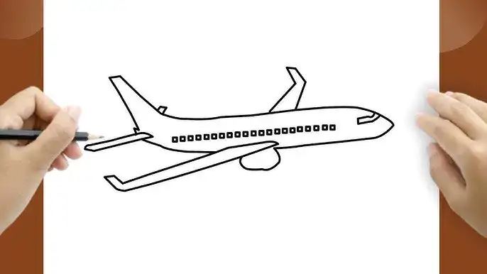Flugzeug malen für Anfänger: Einfache Schritt-für-Schritt-Anleitung