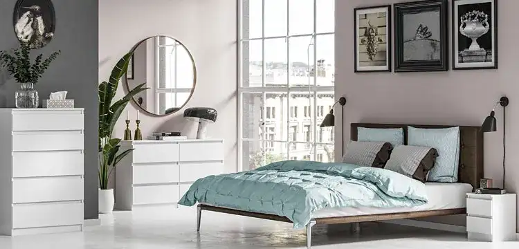 Jaki kolor ścian do białych mebli w sypialni? 7 najlepszych opcji