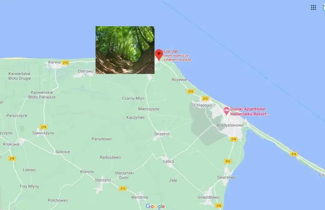 Gdzie leży Jastrzębia Góra? Odkryj jej wyjątkowe położenie nad morzem