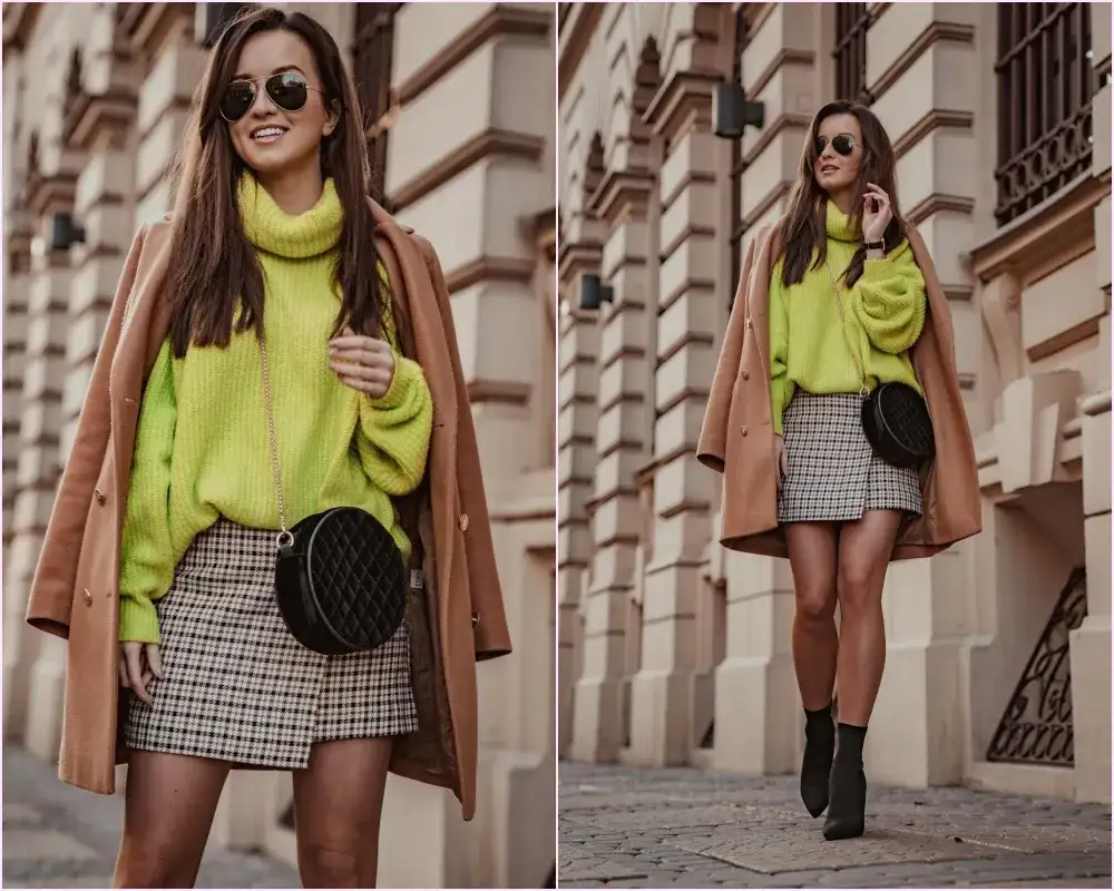 Limonkowy sweter stylizacje: 10 modnych pomysłów na każdą okazję