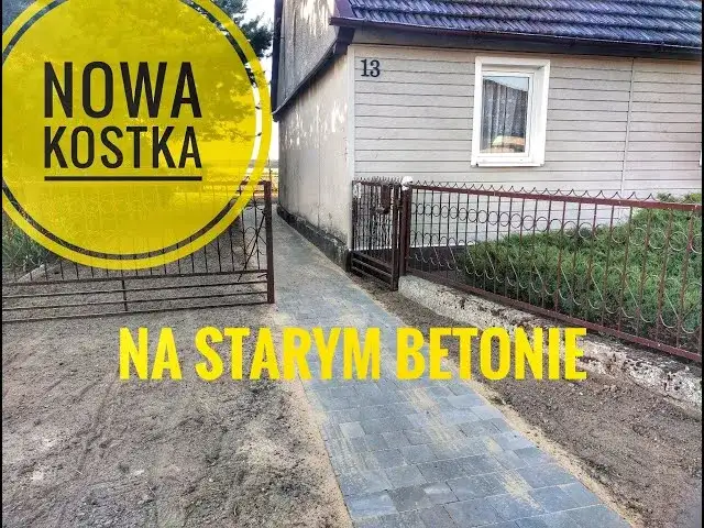 Co położyć na stary chodnik betonowy? 6 pomysłów bez kucia!