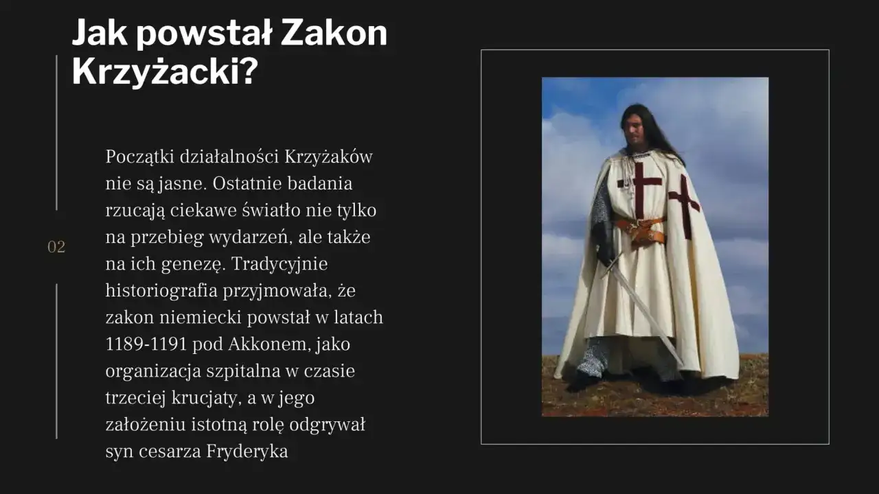 Kto założył zakon krzyżacki? Zaskakujące fakty o jego początkach