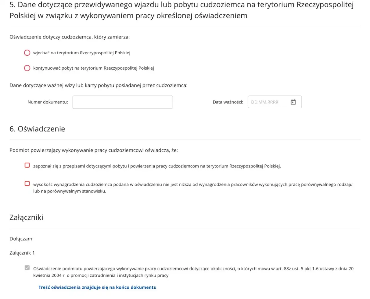 Spółka cudzoziemiec? Wzór oświadczenia i uniknij kar!