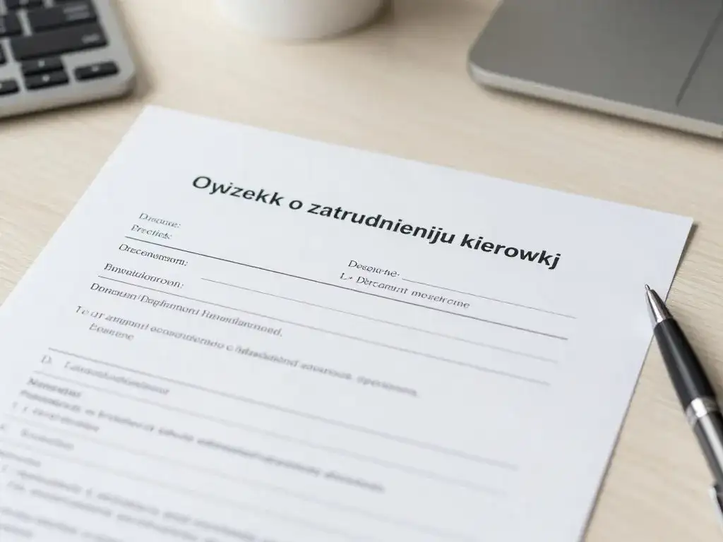 Oświadczenie o zatrudnieniu kierowcy: Kto odpowiada? Uniknij kar!