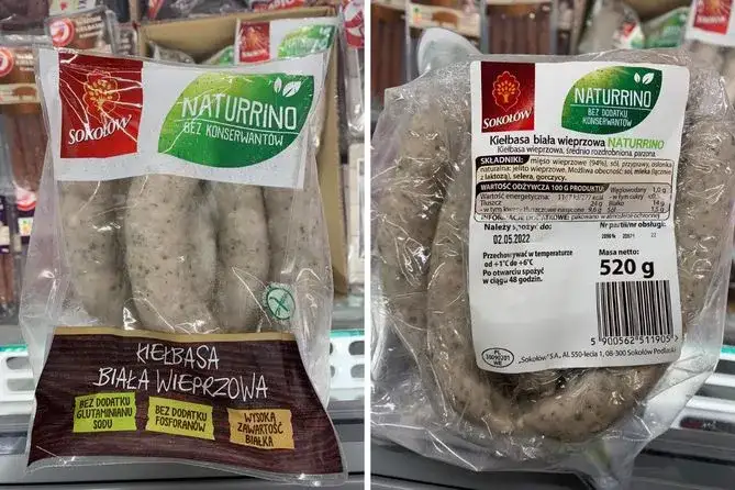 Kiełbasa biała Kraina Wędlin - sprawdź skład i aktualne promocje