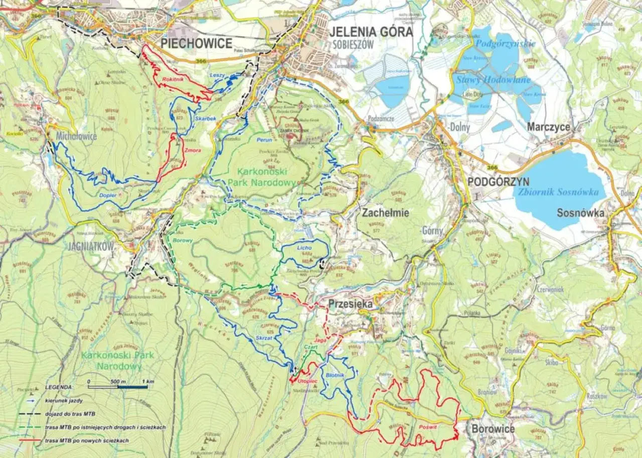 Karpacz trasy rowerowe mapa – odkryj najlepsze szlaki i ich trudność