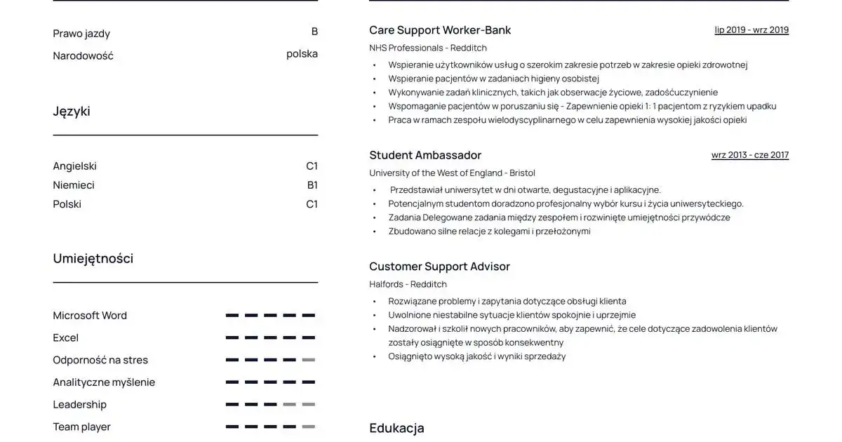 Skuteczne cv osoby po studiach: jak wyróżnić swoje osiągnięcia