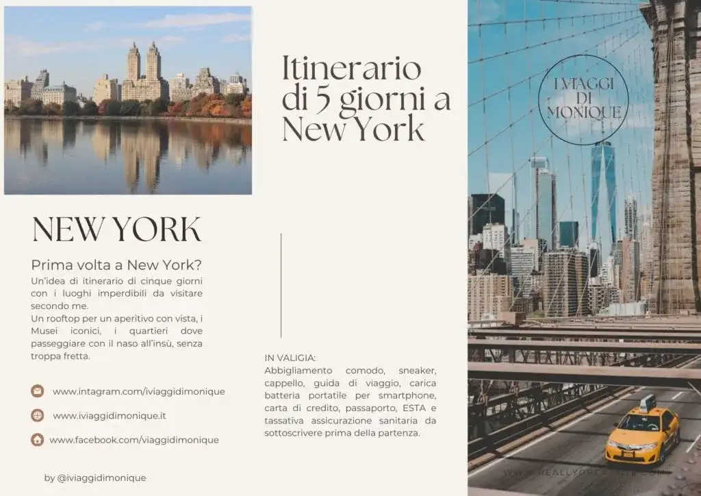 New York: Guida Attrazioni, Itinerari e Consigli per Viaggiatori