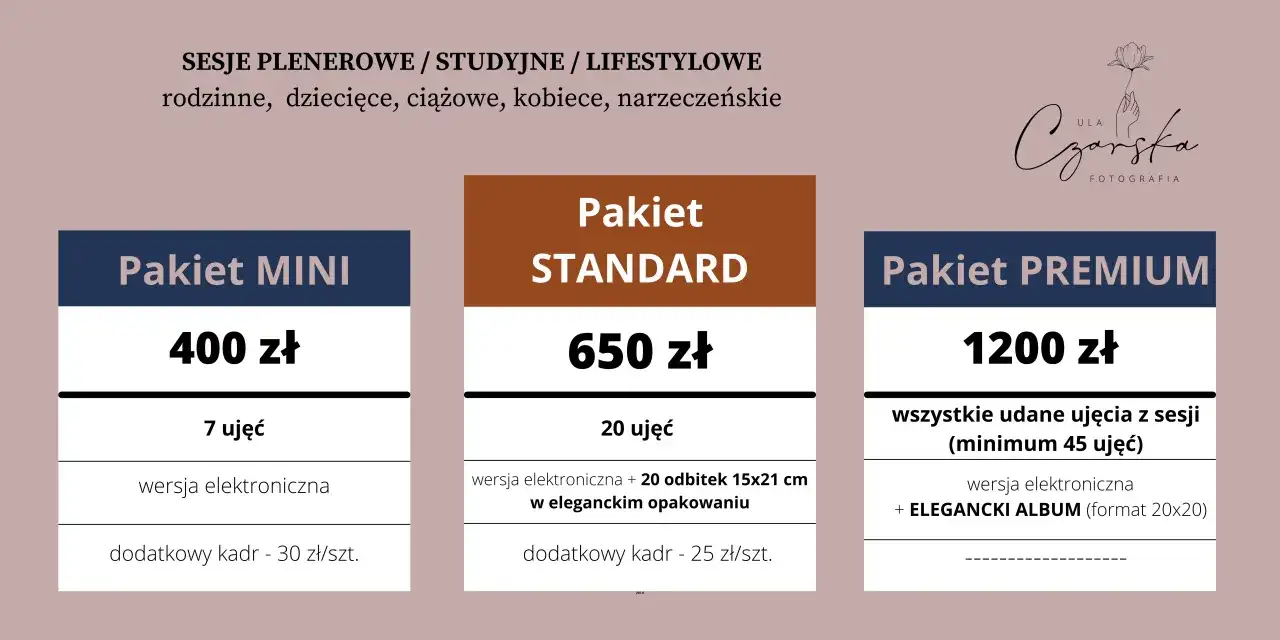 Ceny usług fotograficznych: ile kosztuje sesja? Przewodnik 2024