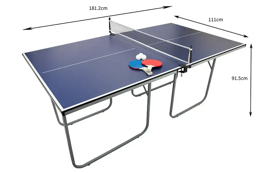 Jakie wymiary ma stół do ping ponga? Odkryj, co musisz wiedzieć