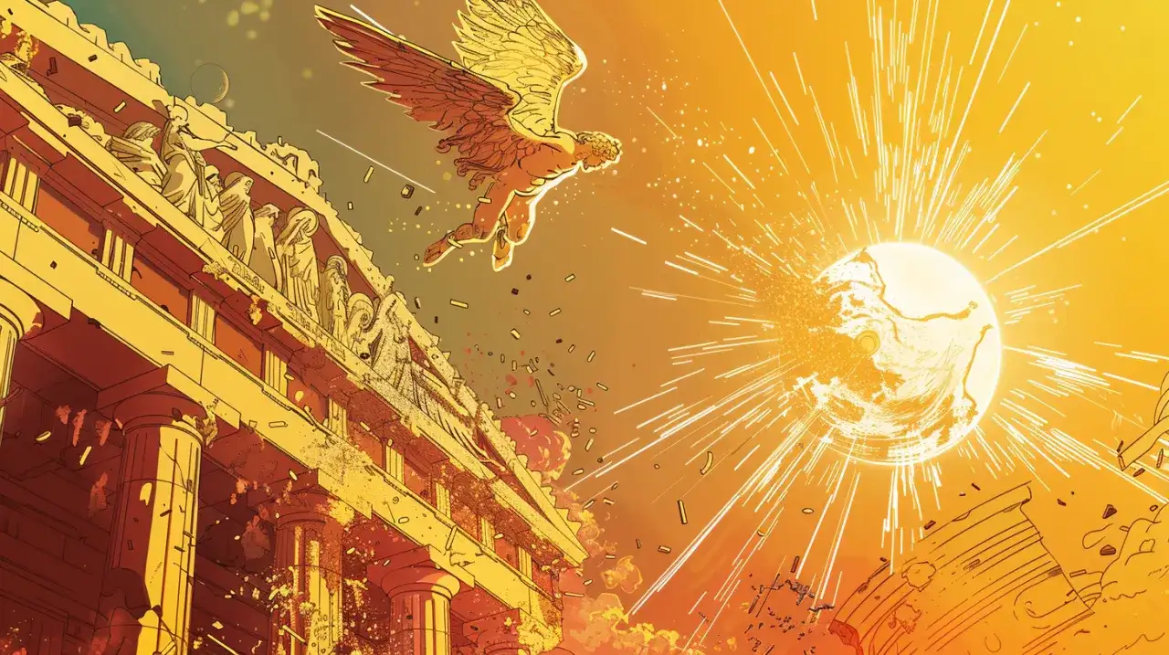 Dedal i Ikar komiks: Nowe spojrzenie na starożytny mit