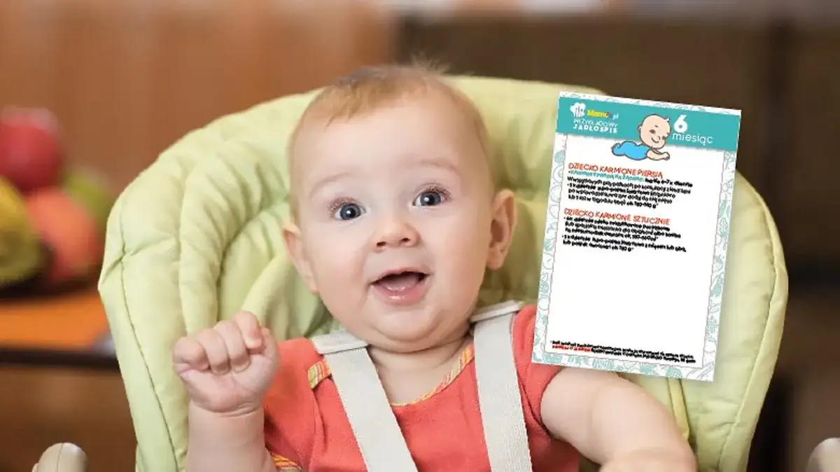 Co może jeść 6-miesięczne dziecko tabela - uniknij błędów w diecie