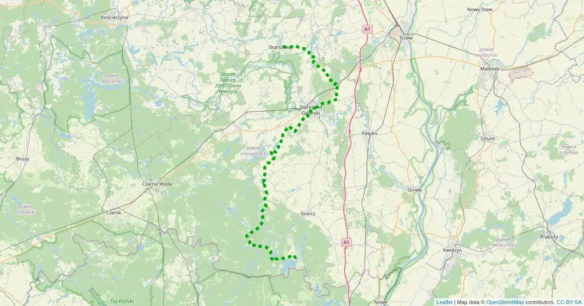 Pobierz mapę kaszubskiej marszruty trasy rowerowe w PDF i planuj wycieczki