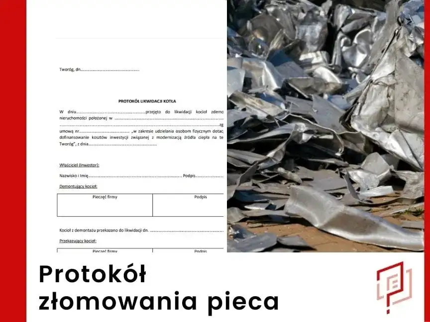 Złomowanie pieca węglowego dla Czystego Powietrza - uniknij problemów z dotacją