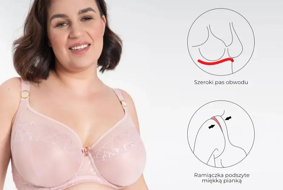 Duży biust: jak wybrać idealny biustonosz? 5 kluczowych cech