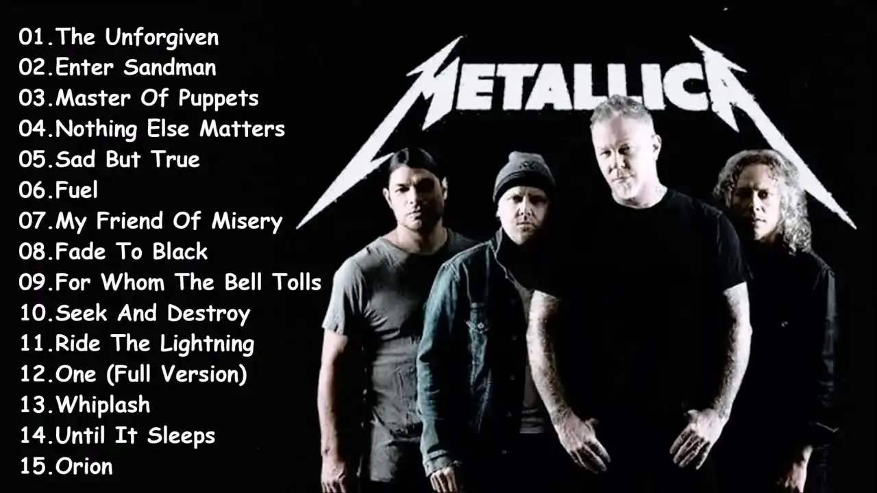 Metallica: Ranking największych hitów wszech czasów. Twój top?