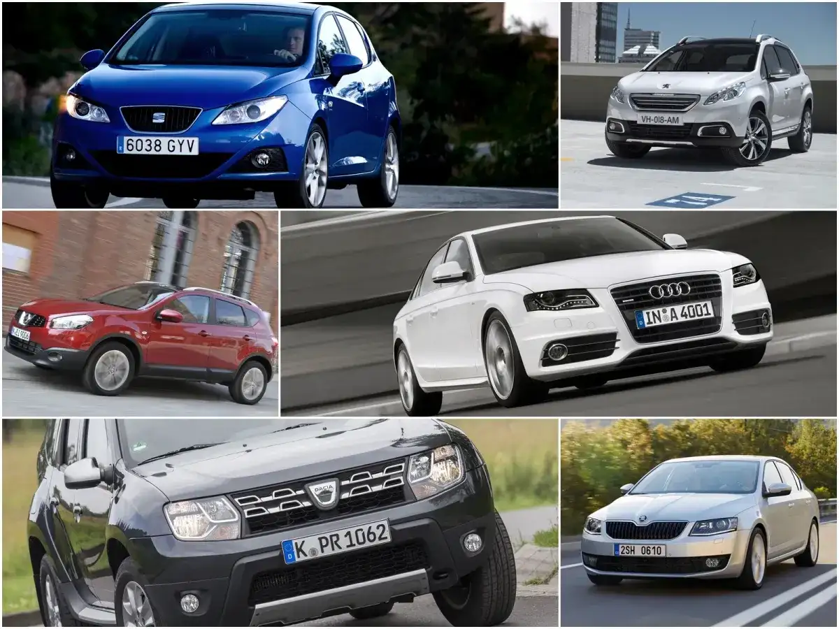 Szukasz auta do 40 tys.? Zobacz propozycje: Seat Ibiza, Peugeot 2008, Nissan Qashqai, Audi A4, Dacia Duster, Skoda Octavia.